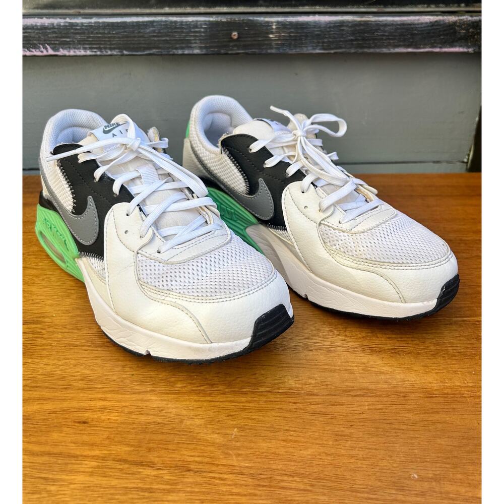 Nike Air Max Excee White Black Green Womans 9.5 DM8346-100 - Picture 4 of 9